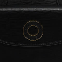 Celine Circle Logo Handbag Leather