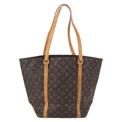Louis Vuitton Shopping Sac Handbag Monogram Canvas