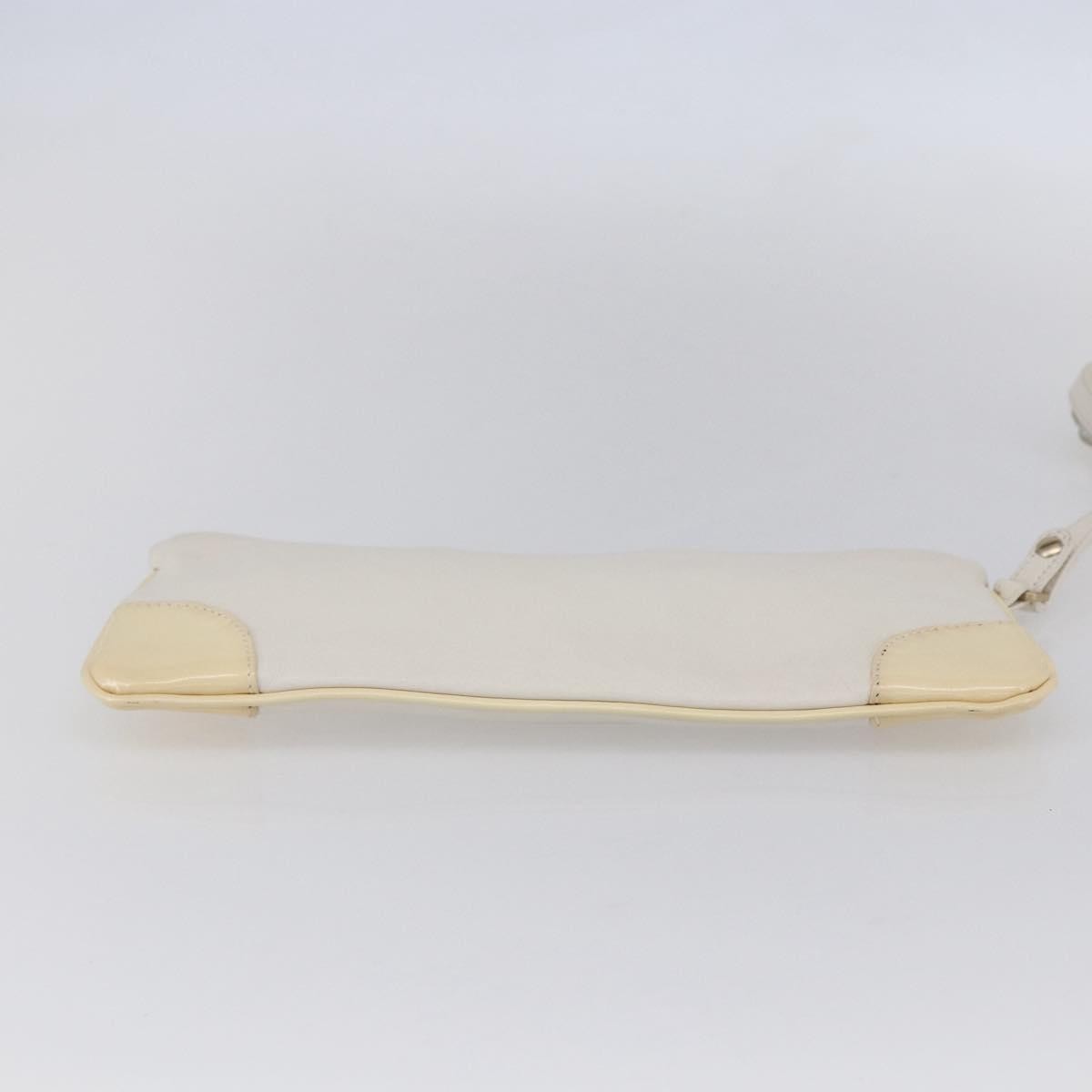 Chanel Camellia Clutch Bag Leather