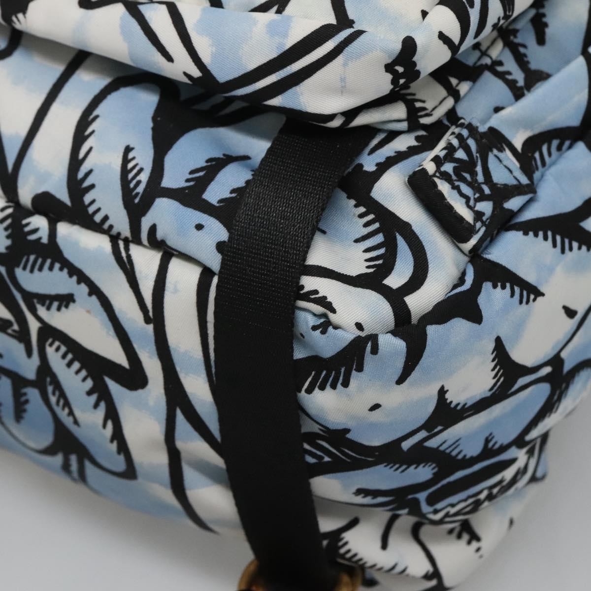 Fendi Baguette Backpack Printed Nylon