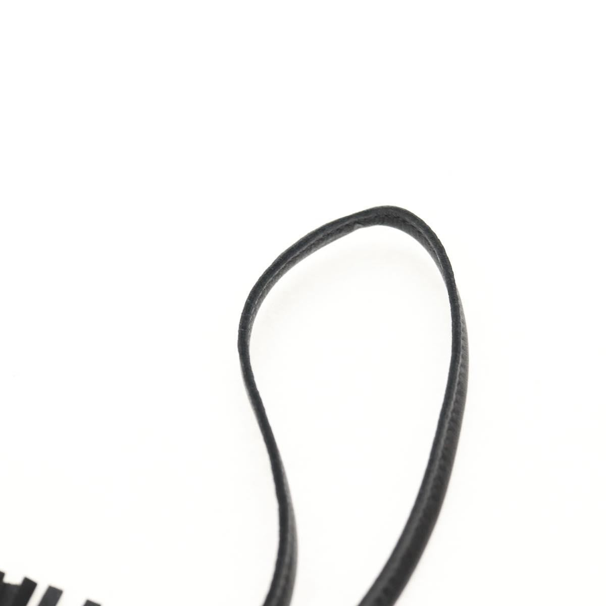 Hermes So Black GriGri Rodeo Bag Charm Leather