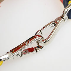 Fendi Flowerland Strap You Shoulder Strap Studded Leather