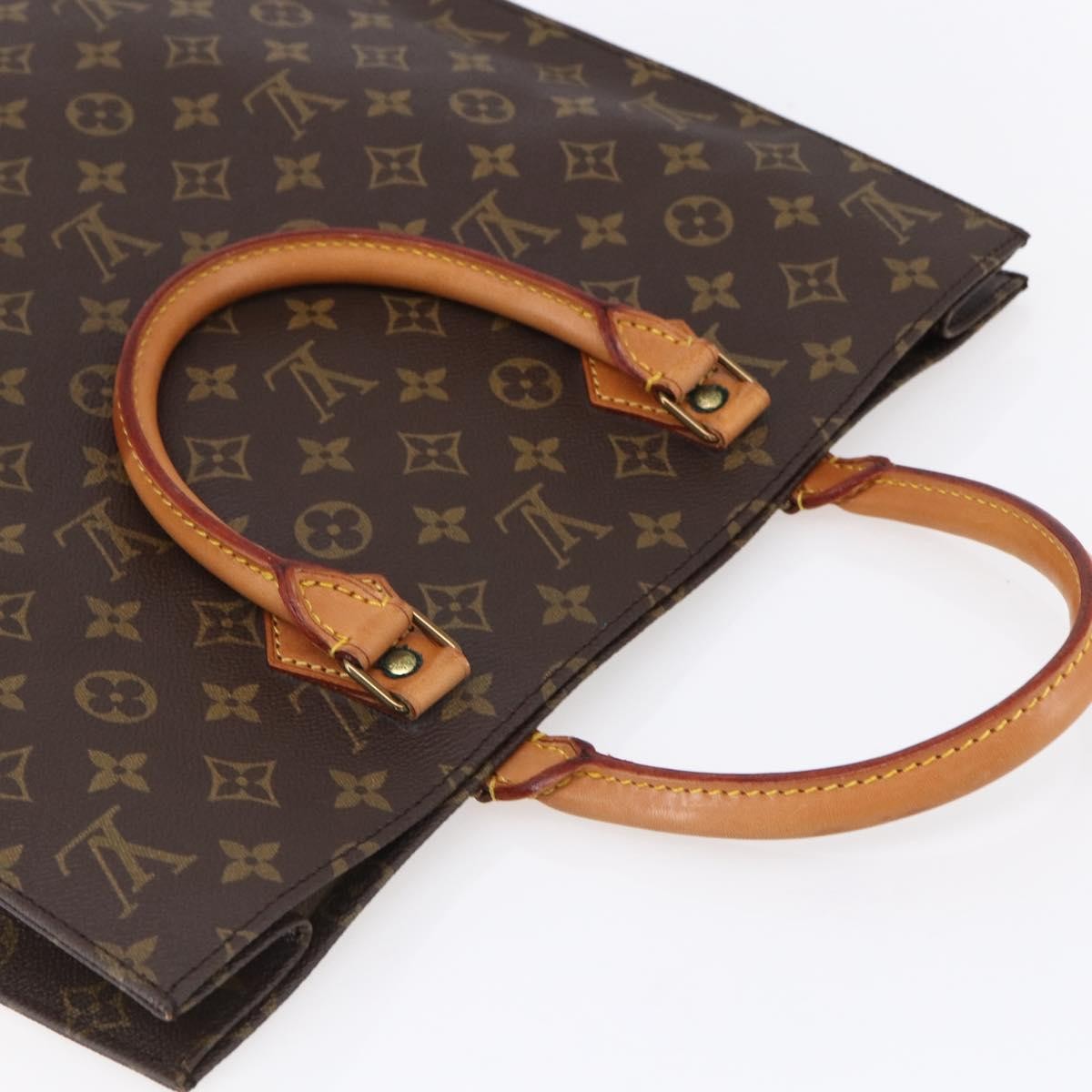 Louis Vuitton Sac Plat Bag Monogram Canvas