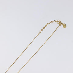 Christian Dior CD Pendant Necklace Gold-plated