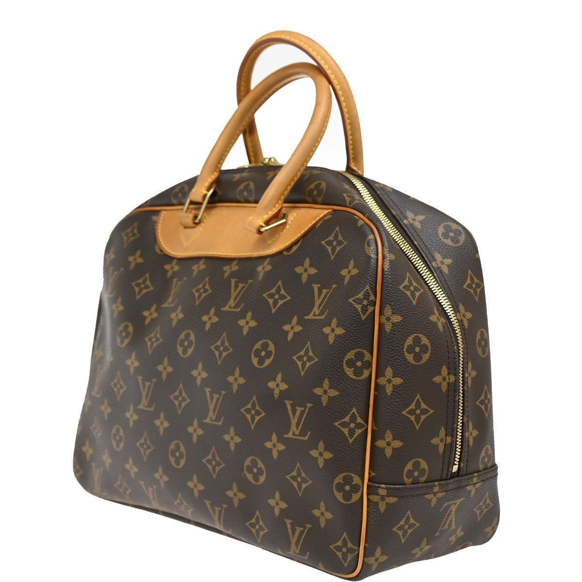 Louis Vuitton Deauville Handbag Monogram Canvas