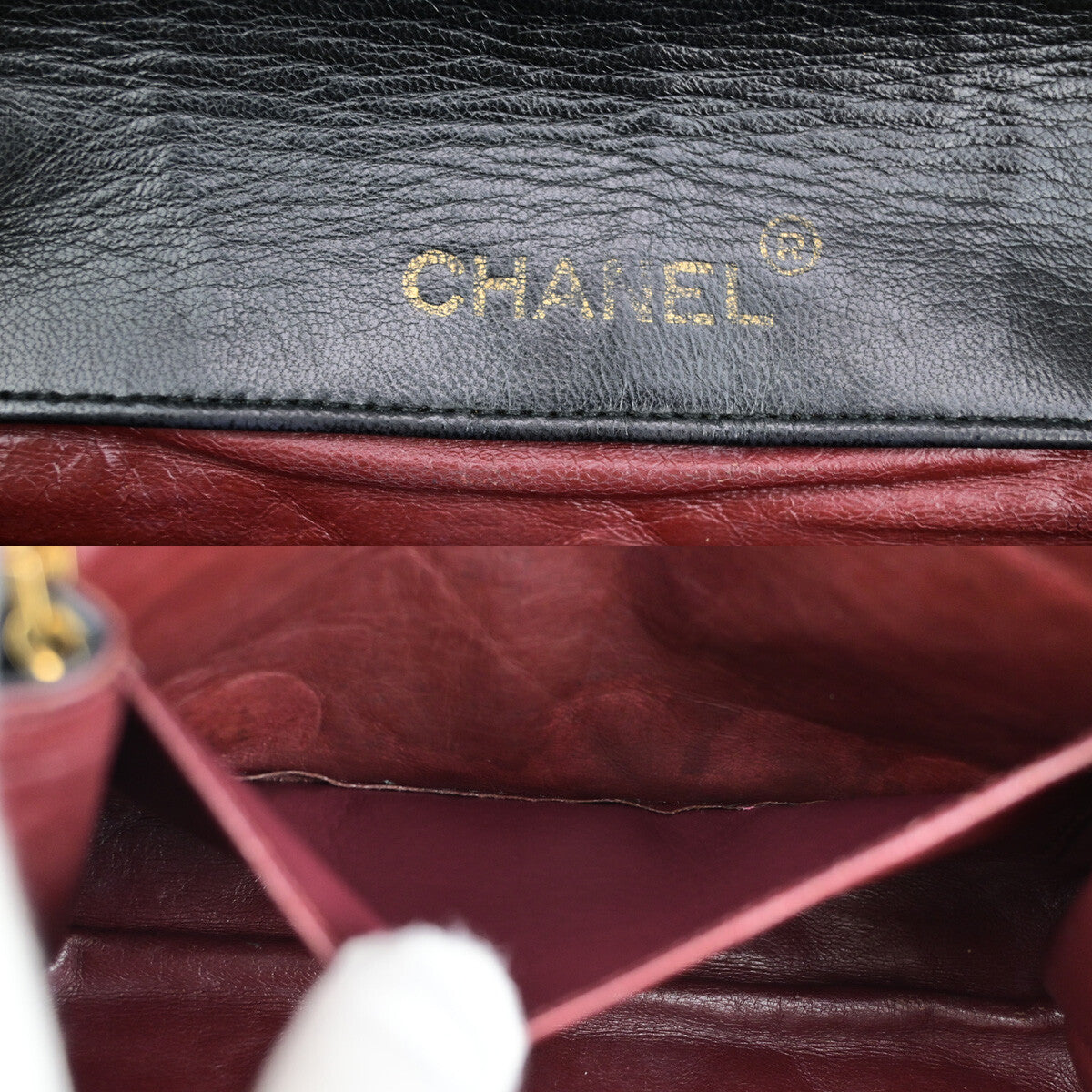 Chanel Vintage Envelope Flap Bag Quilted Lambskin
