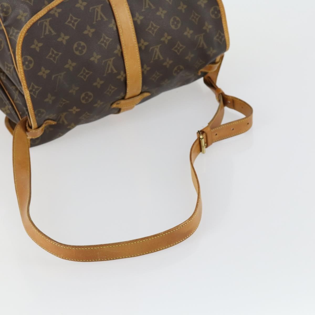 Louis Vuitton Saumur Handbag Monogram Canvas
