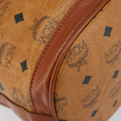 MCM Drawstring Shoulder Bag Leather