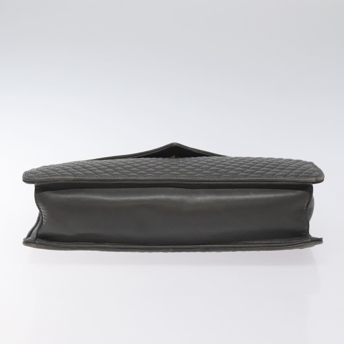 Bally Vintage Handbag Quilted Leather