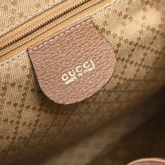 Gucci Vintage Bamboo Backpack Suede