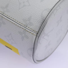 Louis Vuitton Chalk Nano Bag Limited Edition Logo Story Monogram Canvas