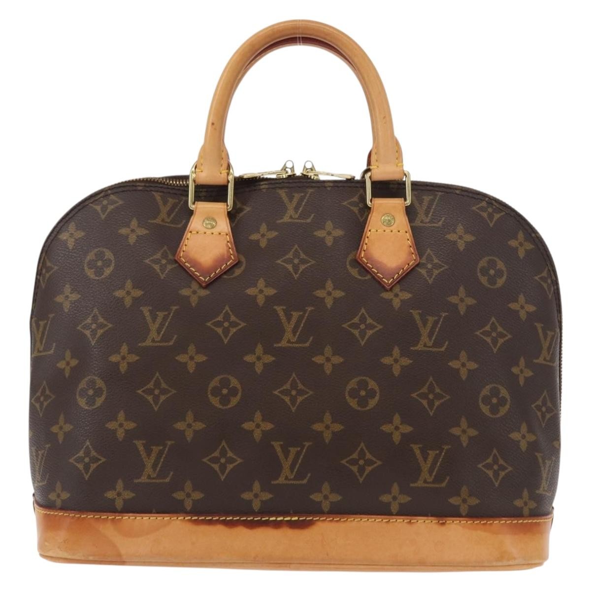 Louis Vuitton Alma Handbag Monogram Canvas