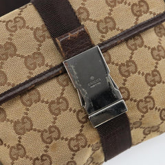 Gucci Buckle Belt Bag GG Canvas