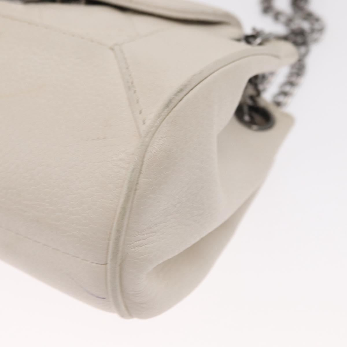 Chanel Accordion Push Lock Flap Bag Quilted Caviar