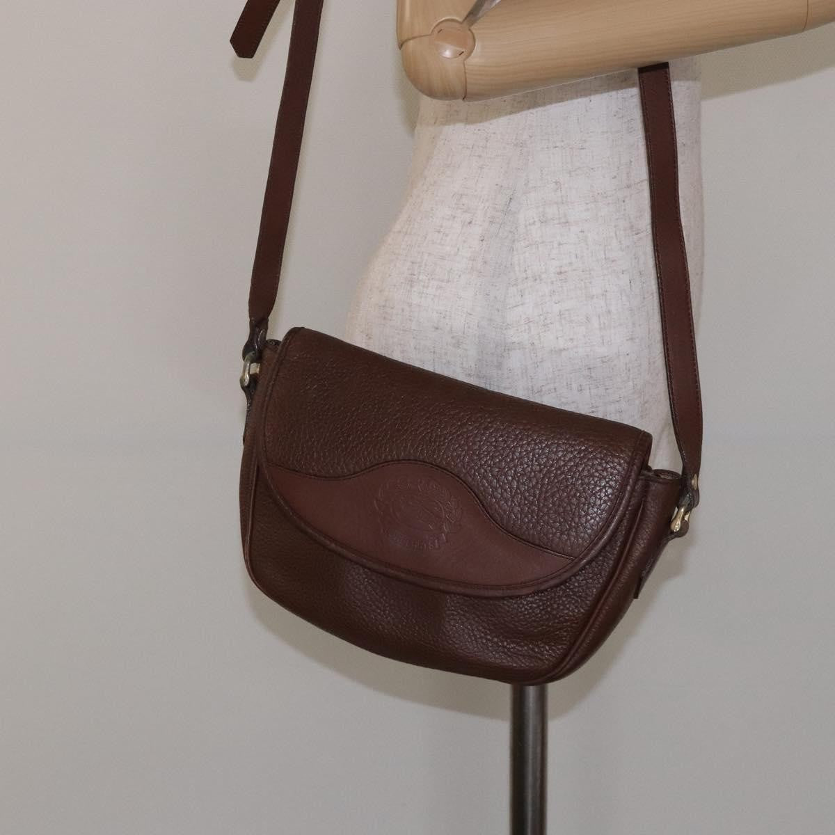 Burberry Flap Shoulder Bag Leather