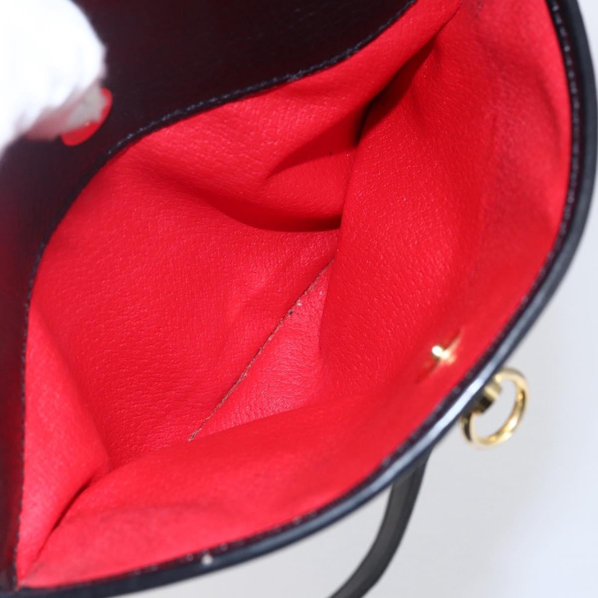 Celine Vintage Triomphe Shoulder Bag Leather