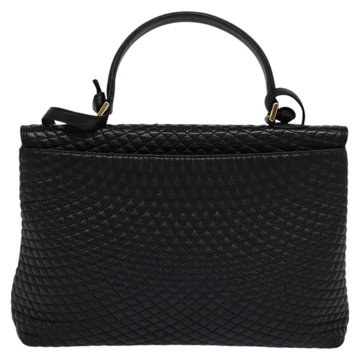 Bally Vintage Handbag Quilted Leather