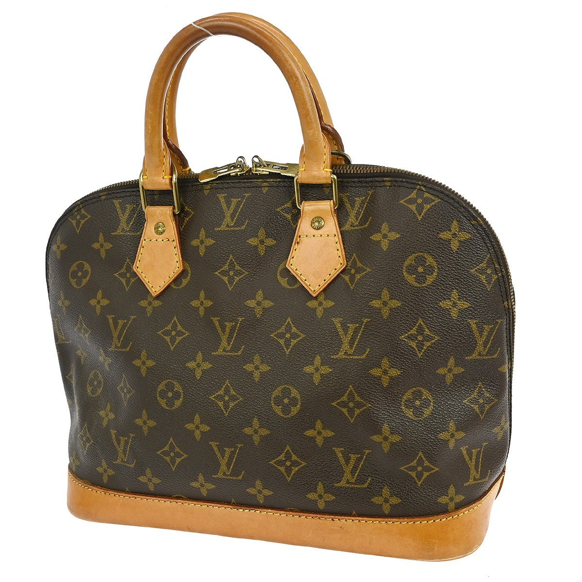 Louis Vuitton Alma Handbag Monogram Canvas