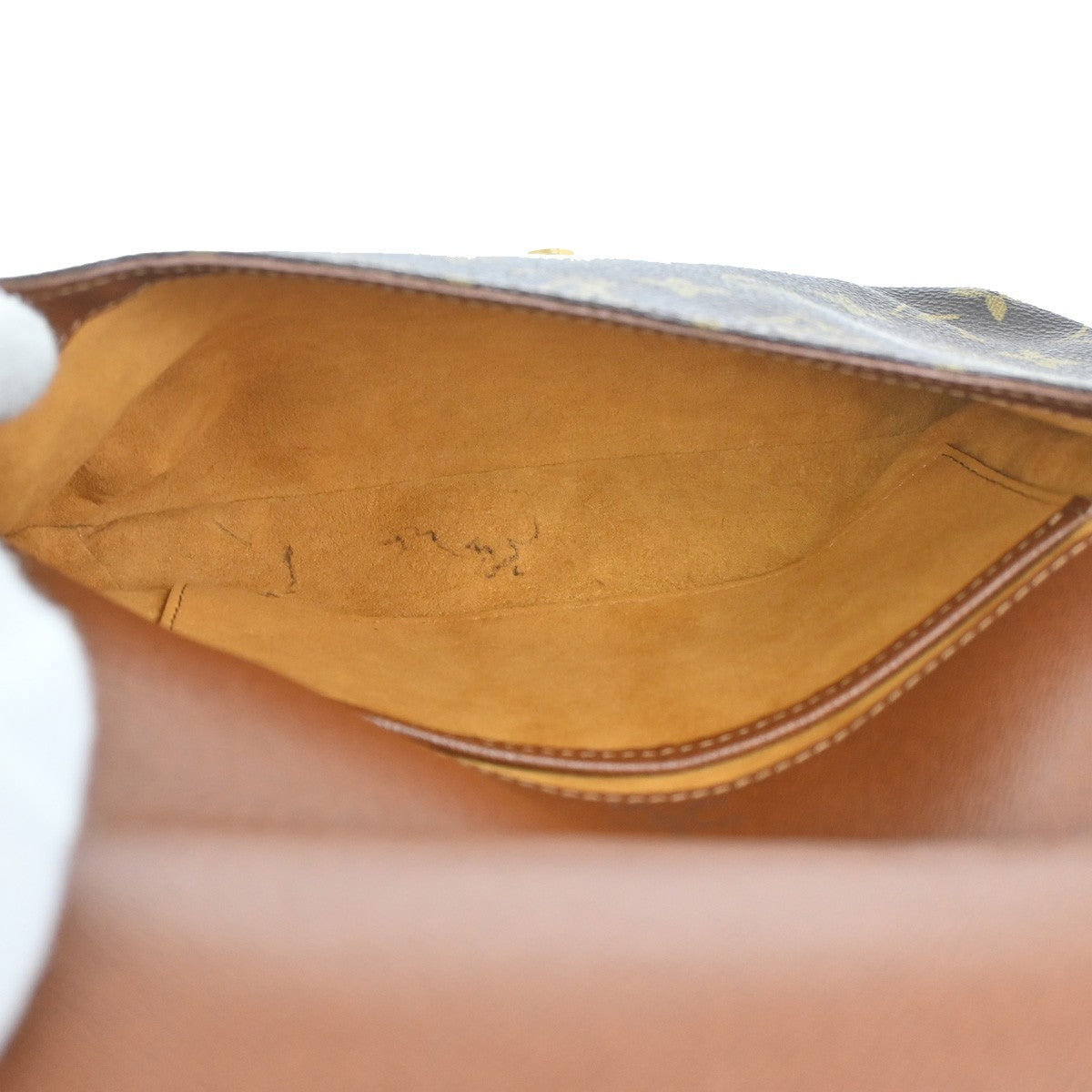 Louis Vuitton Musette Tango Handbag Monogram Canvas