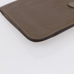 Hermes Dogon Duo Combined Wallet Leather