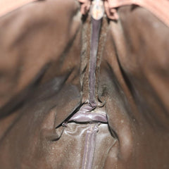 Burberry Nova Check Chain Satchel Leather