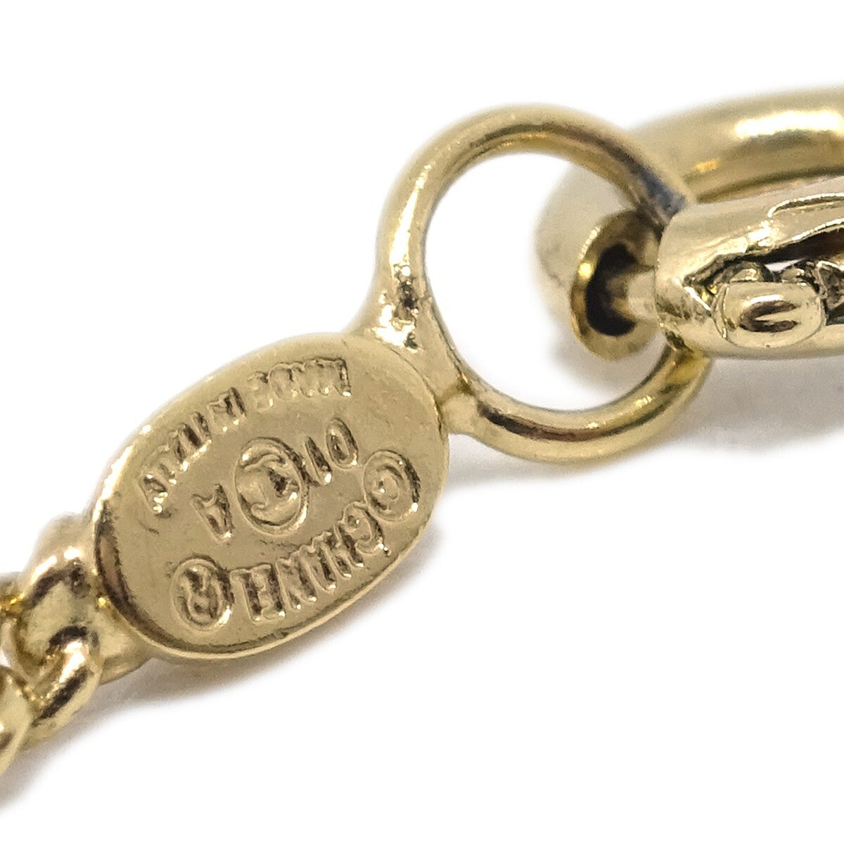 Chanel Coco Long Necklace Gold-plated