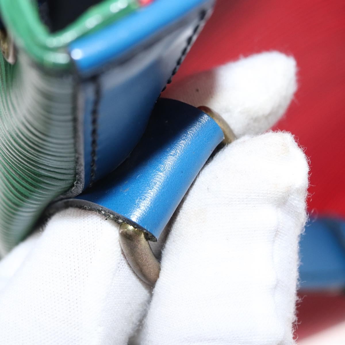 Louis Vuitton Tricolor Petit Noe NM Handbag Epi Leather