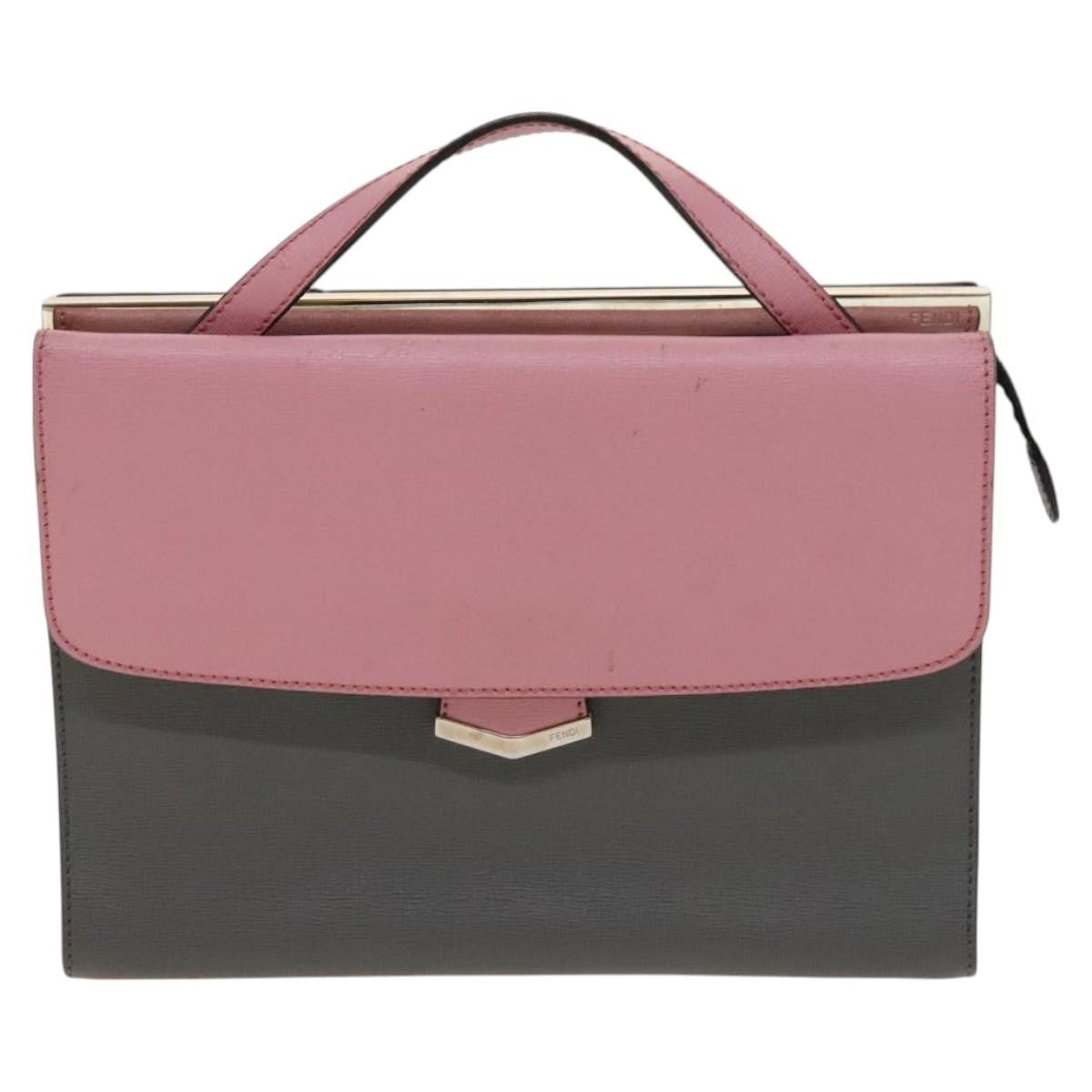 Fendi Demi Jour Satchel Leather
