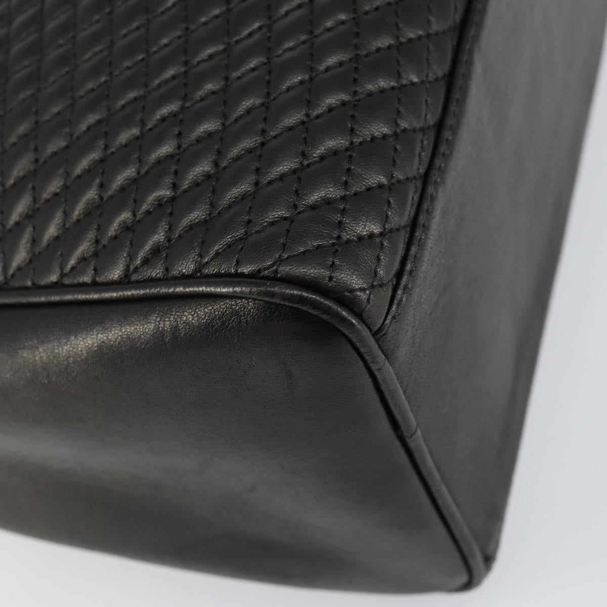 Bally Vintage Handbag Quilted Leather