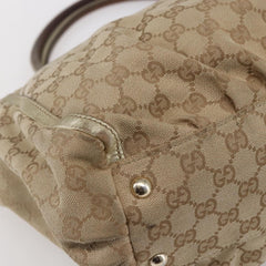 Gucci D-Ring Shoulder Bag GG Canvas