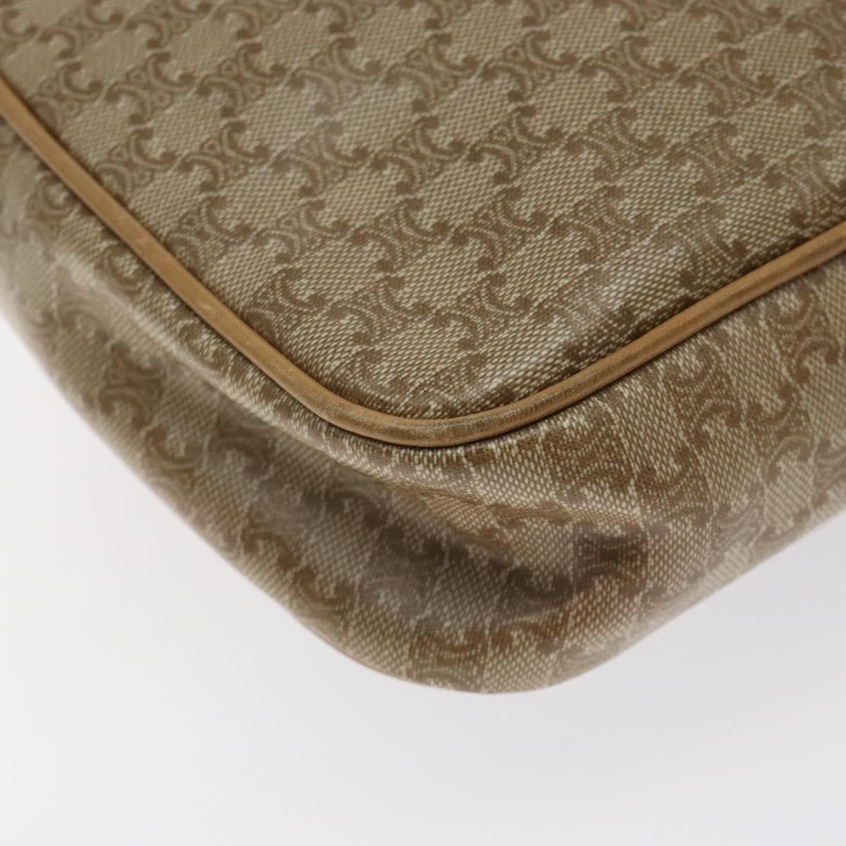 Celine Vintage Macadam Shoulder Bag Macadam Canva  Vinyl