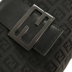 Fendi Belted Shoulder Bag Zucchino Canvas