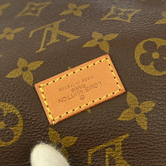 Louis Vuitton Saumur Handbag Monogram Canvas