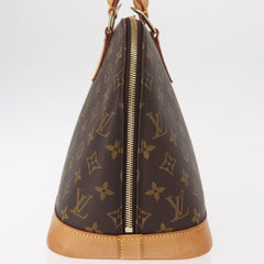 Louis Vuitton Alma Handbag Monogram Canvas