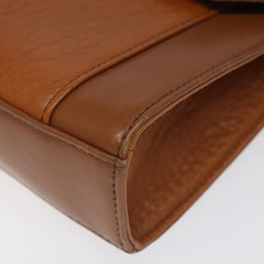 Burberry Vintage Flap Crossbody Bag Leather