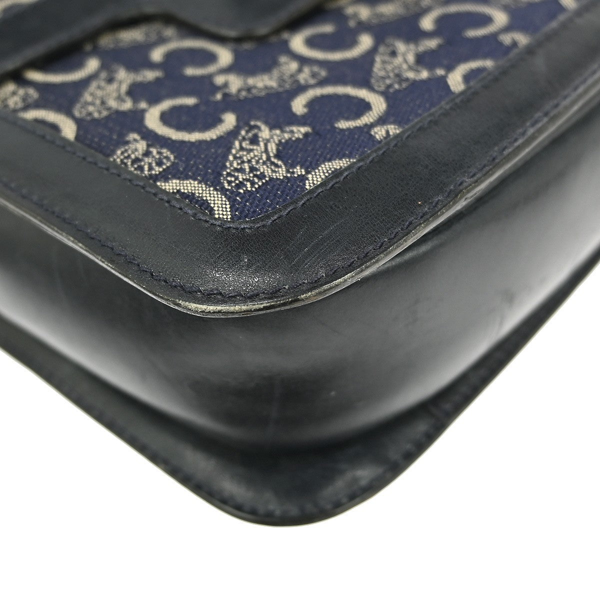 Celine C Macadam Shoulder bag Suede