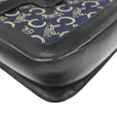 Celine C Macadam Shoulder bag Suede