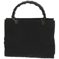 Gucci Bamboo Shopper Tote Canvas