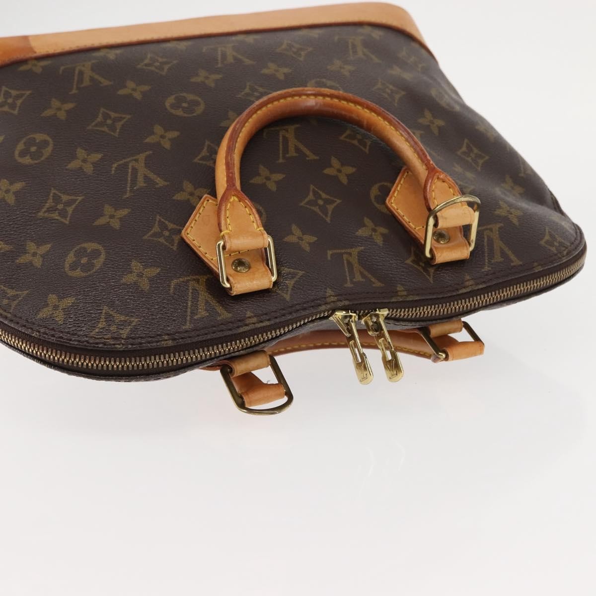 Louis Vuitton Alma Handbag Monogram Canvas