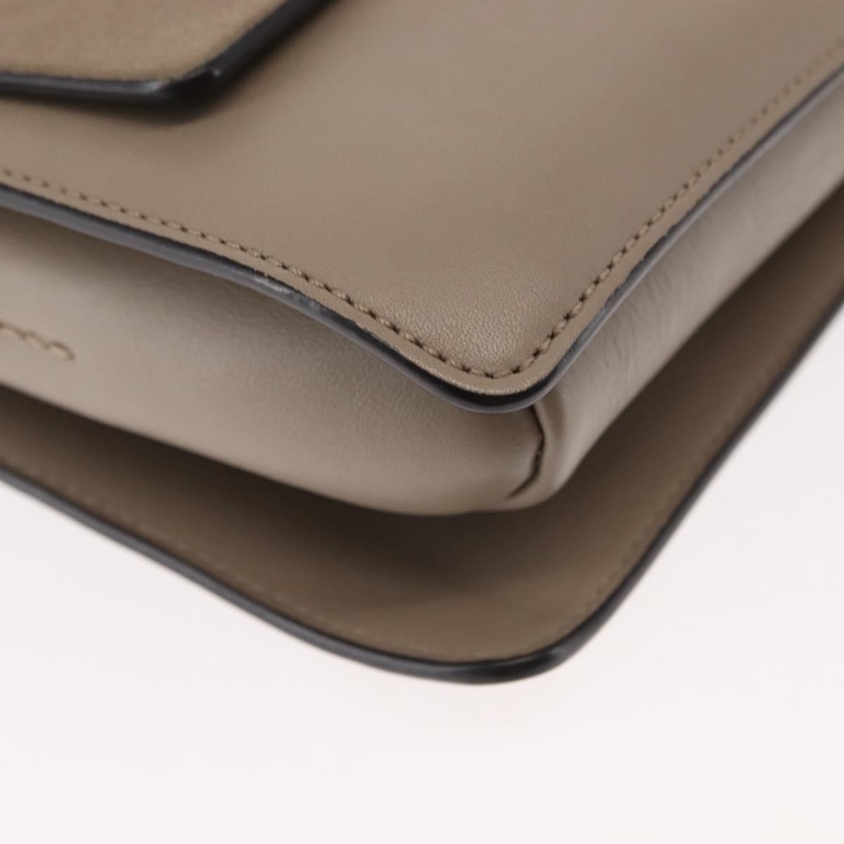 Chloe Faye Shoulder Bag Leather and Suede