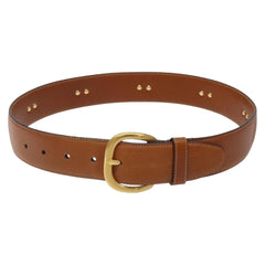 Gucci Buckle Belt Studded Leather