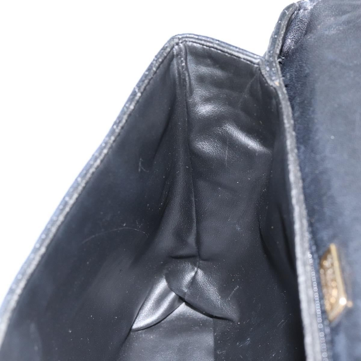 Bally Vintage Handbag Quilted Leather