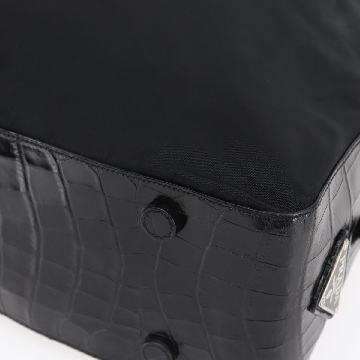 Prada Vintage Shoulder Bag Nylon and Leather