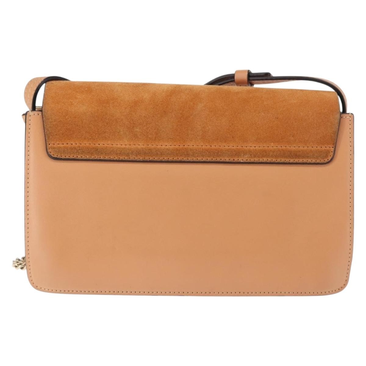 Chloe Faye Shoulder Bag Leather and Suede
