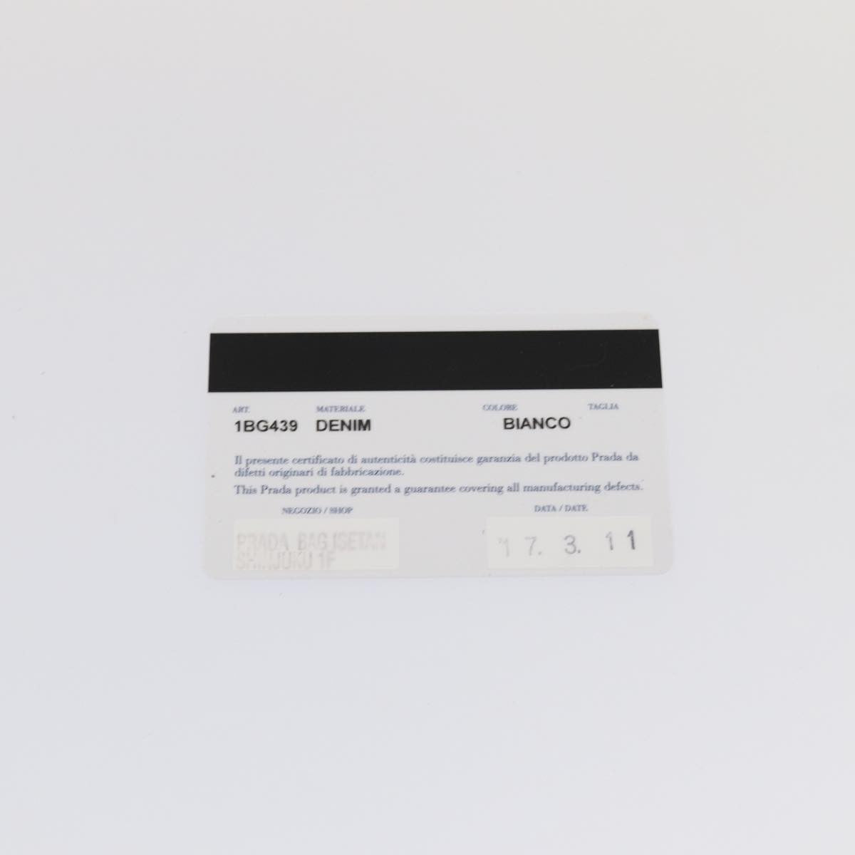 Prada Canapa Tote Rhinestone Embellished Canvas