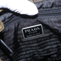 Prada Double Front Pocket Backpack Tessuto