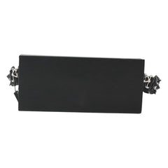 Fendi Logo Horizontal Box Crossbody Bag Leather