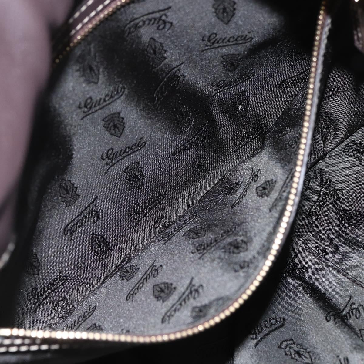 Gucci Hysteria Convertible Top Handle Bag GG Coated Canvas