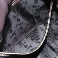 Gucci Hysteria Convertible Top Handle Bag GG Coated Canvas