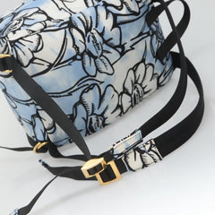 Fendi Baguette Backpack Printed Nylon